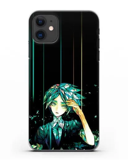 Чехол аниме Страна самоцветов - Фосс силиконовый для iPhone 11