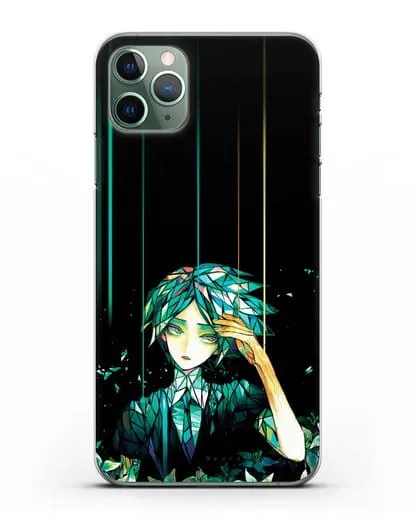 Чехол аниме Страна самоцветов - Фосс силиконовый для iPhone 11 Pro Max