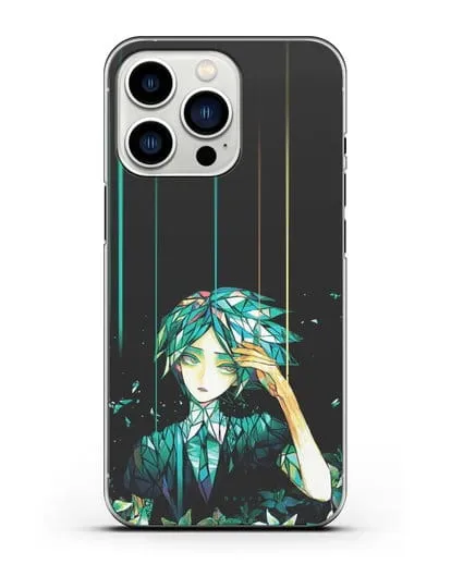 Чехол аниме Страна самоцветов - Фосс силиконовый для iPhone 13 Pro