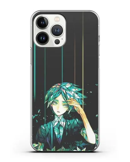 Чехол аниме Страна самоцветов - Фосс силиконовый для iPhone 13 Pro Max