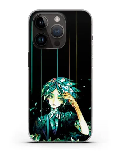 Чехол аниме Страна самоцветов - Фосс силиконовый для iPhone 14 Pro