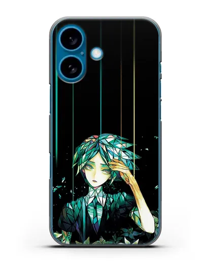 Чехол аниме Страна самоцветов - Фосс силиконовый для iPhone 16