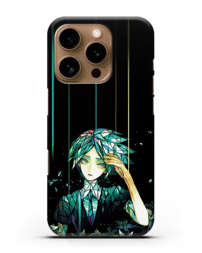 Чехол аниме Страна самоцветов - Фосс силиконовый для iPhone 16 Pro