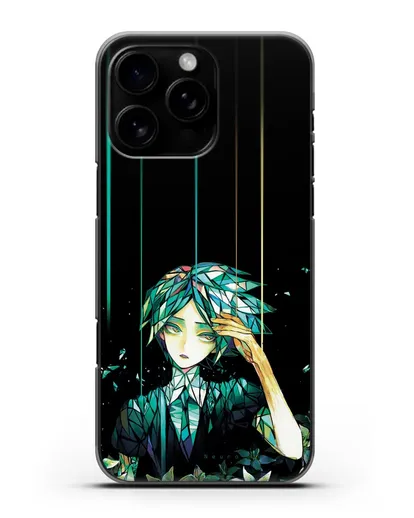 Чехол аниме Страна самоцветов - Фосс силиконовый для iPhone 16 Pro Max