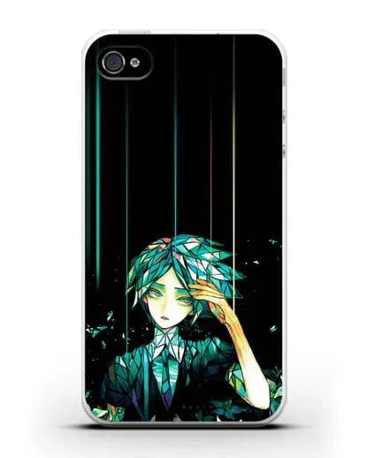 Чехол аниме Страна самоцветов - Фосс силиконовый для iPhone 4/4s