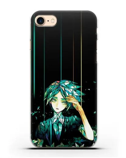 Чехол аниме Страна самоцветов - Фосс силиконовый для iPhone 8