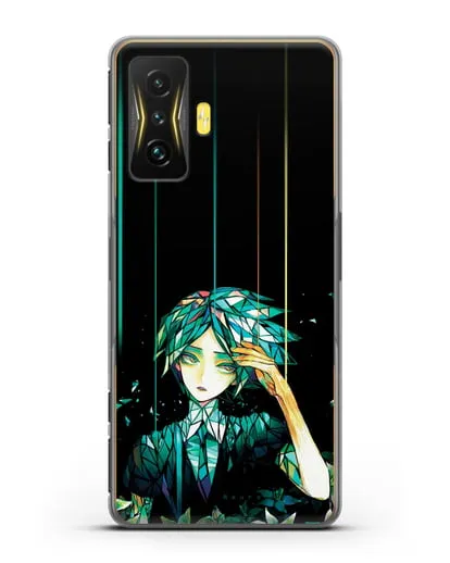 Чехол аниме Страна самоцветов - Фосс силиконовый для Xiaomi Poco F4 GT