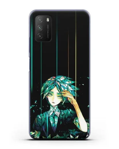 Чехол аниме Страна самоцветов - Фосс силиконовый для Xiaomi Poco M3