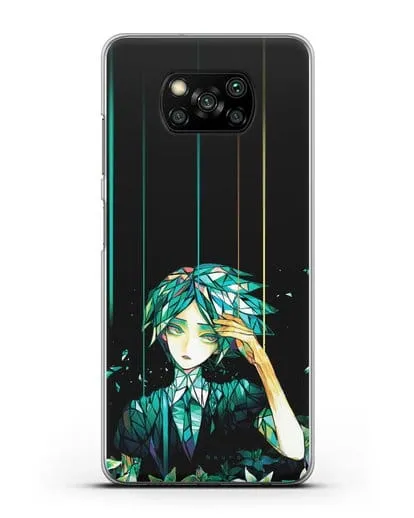 Чехол аниме Страна самоцветов - Фосс силиконовый для Xiaomi Poco X3