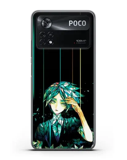 Чехол аниме Страна самоцветов - Фосс силиконовый для Xiaomi Poco X4 Pro
