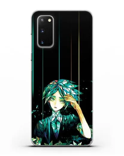 Чехол аниме Страна самоцветов - Фосс силиконовый для Samsung Galaxy S20 [SM-G980F]