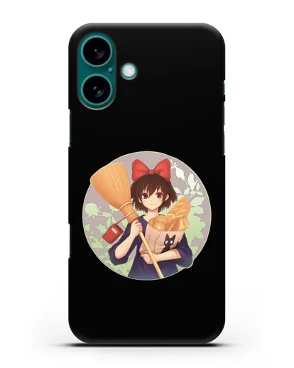 Чехол аниме Ведьмина служба доставки - Кики силиконовый для iPhone 16 Plus