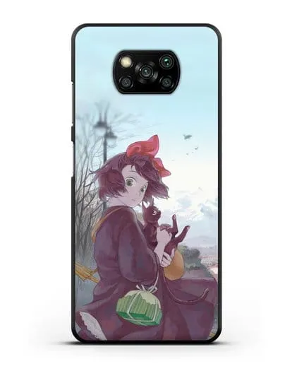 Чехол аниме Ведьмина служба доставки - Кики в городе силиконовый для Xiaomi Poco X3