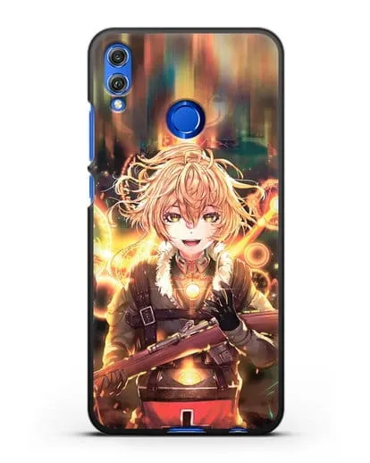 Чехол аниме Военная хроника маленькой девочки - Таня в бою силиконовый для Honor 8X