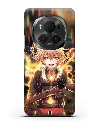 Чехол аниме Военная хроника маленькой девочки - Таня в бою силиконовый для Honor Magic 6 Pro