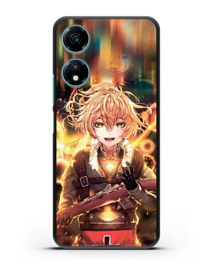 Чехол аниме Военная хроника маленькой девочки - Таня в бою силиконовый для Honor X5 Plus