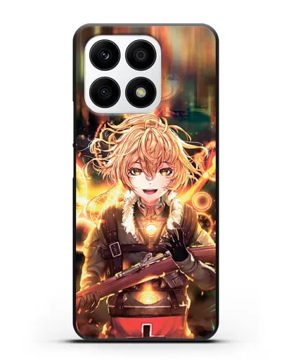 Чехол аниме Военная хроника маленькой девочки - Таня в бою силиконовый для Honor X8a