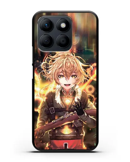 Чехол аниме Военная хроника маленькой девочки - Таня в бою силиконовый для Honor X8b