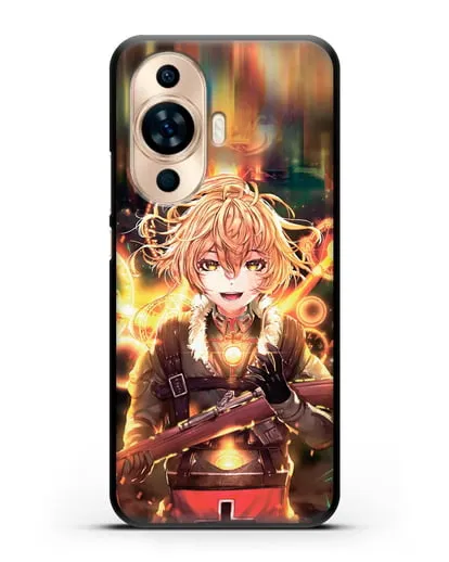 Чехол аниме Военная хроника маленькой девочки - Таня в бою силиконовый для Huawei Nova 11