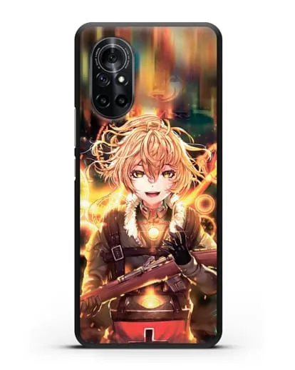 Чехол аниме Военная хроника маленькой девочки - Таня в бою силиконовый для Huawei Nova 8