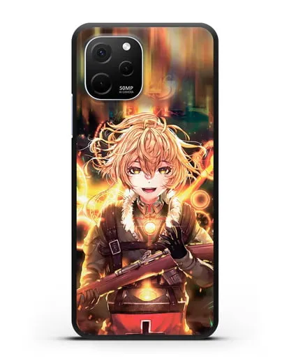 Чехол аниме Военная хроника маленькой девочки - Таня в бою силиконовый для Huawei Nova Y61