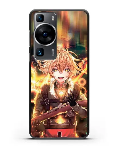 Чехол аниме Военная хроника маленькой девочки - Таня в бою силиконовый для Huawei P60