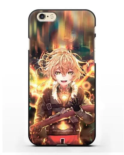 Чехол аниме Военная хроника маленькой девочки - Таня в бою силиконовый для iPhone 6