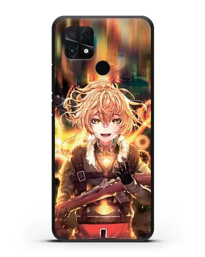 Чехол аниме Военная хроника маленькой девочки - Таня в бою силиконовый для Xiaomi Poco C40