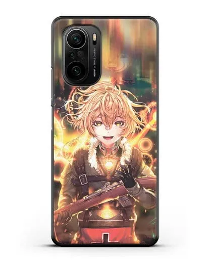 Чехол аниме Военная хроника маленькой девочки - Таня в бою силиконовый для Xiaomi Poco F3 Pro
