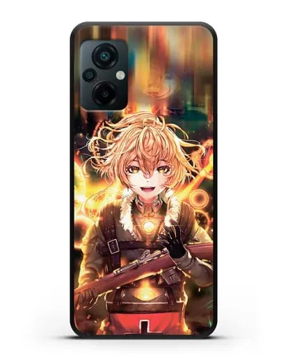 Чехол аниме Военная хроника маленькой девочки - Таня в бою силиконовый для Xiaomi Poco M5