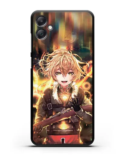 Чехол аниме Военная хроника маленькой девочки - Таня в бою силиконовый для Samsung Galaxy A05 [SM-A055]