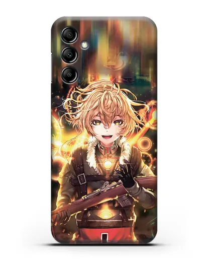 Чехол аниме Военная хроника маленькой девочки - Таня в бою силиконовый для Samsung Galaxy A14 [SM-A145]