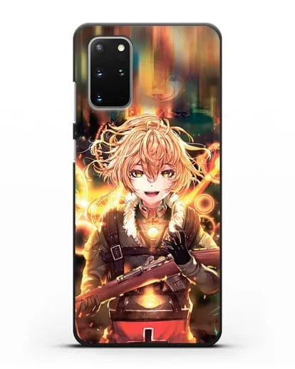 Чехол аниме Военная хроника маленькой девочки - Таня в бою силиконовый для Samsung Galaxy S20 Plus [SM-G985F]