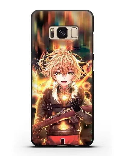 Чехол аниме Военная хроника маленькой девочки - Таня в бою силиконовый для Samsung Galaxy S8 [SM-950F]