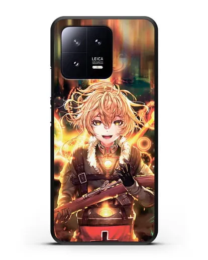 Чехол аниме Военная хроника маленькой девочки - Таня в бою силиконовый для Xiaomi 13