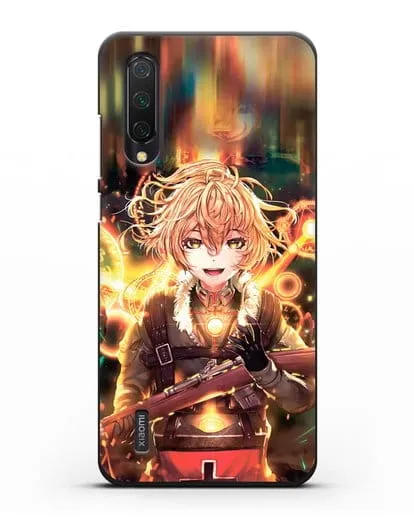 Чехол аниме Военная хроника маленькой девочки - Таня в бою силиконовый для Xiaomi Mi A3 Lite