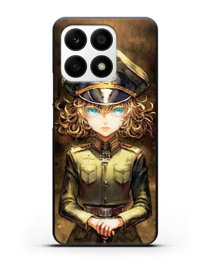 Чехол аниме Военная хроника маленькой девочки - Таня-зло силиконовый для Honor X8a
