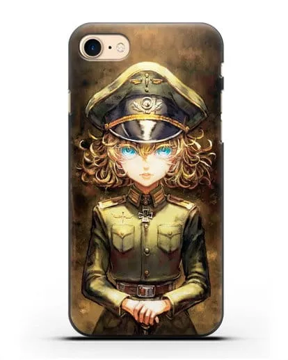 Чехол аниме Военная хроника маленькой девочки - Таня-зло силиконовый для iPhone 7
