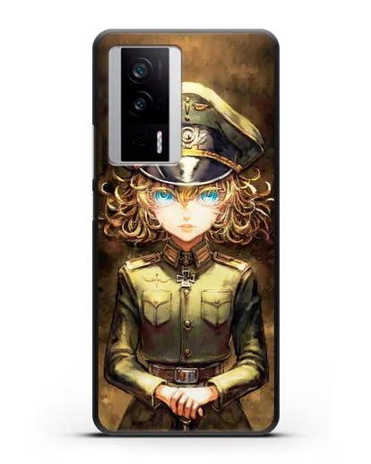 Чехол аниме Военная хроника маленькой девочки - Таня-зло силиконовый для Xiaomi Poco F5 Pro