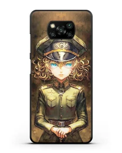 Чехол аниме Военная хроника маленькой девочки - Таня-зло силиконовый для Xiaomi Poco X3