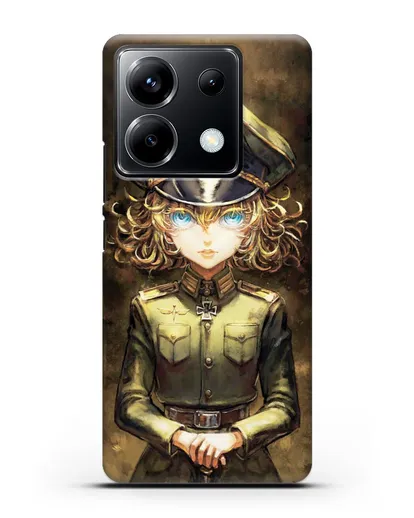 Чехол аниме Военная хроника маленькой девочки - Таня-зло силиконовый для Xiaomi Poco X6