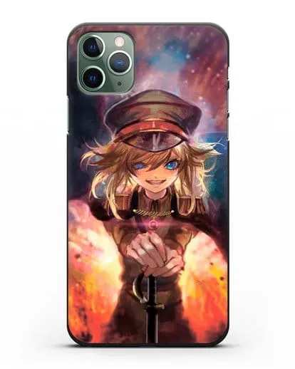 Чехол аниме Военная хроника маленькой девочки - Демон Рейна силиконовый для iPhone 11 Pro Max