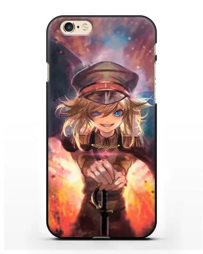 Чехол аниме Военная хроника маленькой девочки - Демон Рейна силиконовый для iPhone 6s