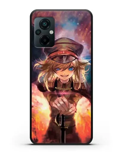 Чехол аниме Военная хроника маленькой девочки - Демон Рейна силиконовый для Xiaomi Poco M5