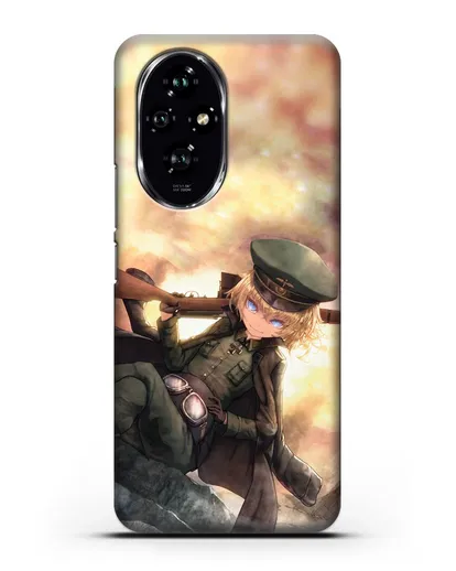 Чехол аниме Военная хроника маленькой девочки - Таня с ружьём силиконовый для Honor 200