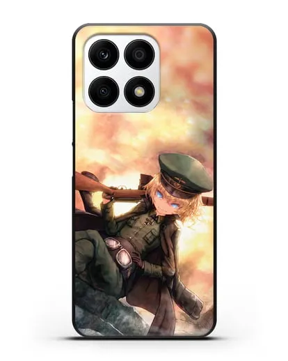 Чехол аниме Военная хроника маленькой девочки - Таня с ружьём силиконовый для Honor X8a