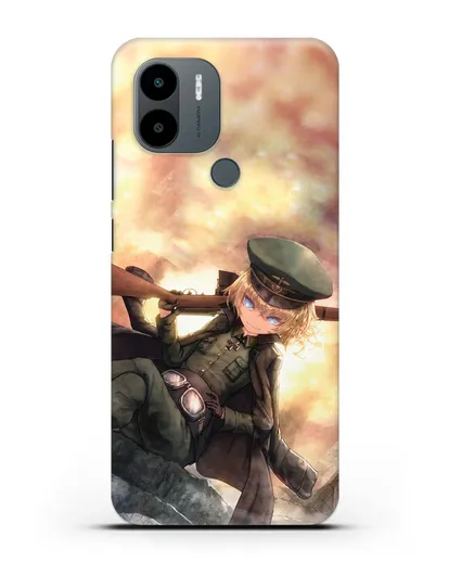 Чехол аниме Военная хроника маленькой девочки - Таня с ружьём силиконовый для Xiaomi Poco C51