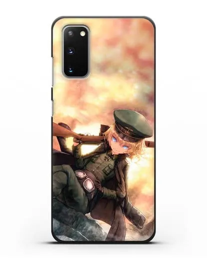 Чехол аниме Военная хроника маленькой девочки - Таня с ружьём силиконовый для Samsung Galaxy S20 [SM-G980F]