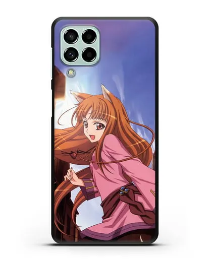 Чехол аниме Волчица и пряности - Волчица в городе силиконовый для Samsung Galaxy M53 [SM-M536]