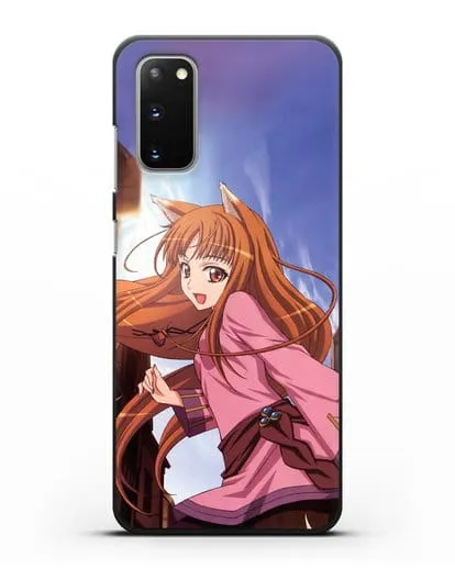 Чехол аниме Волчица и пряности - Волчица в городе силиконовый для Samsung Galaxy S20 [SM-G980F]